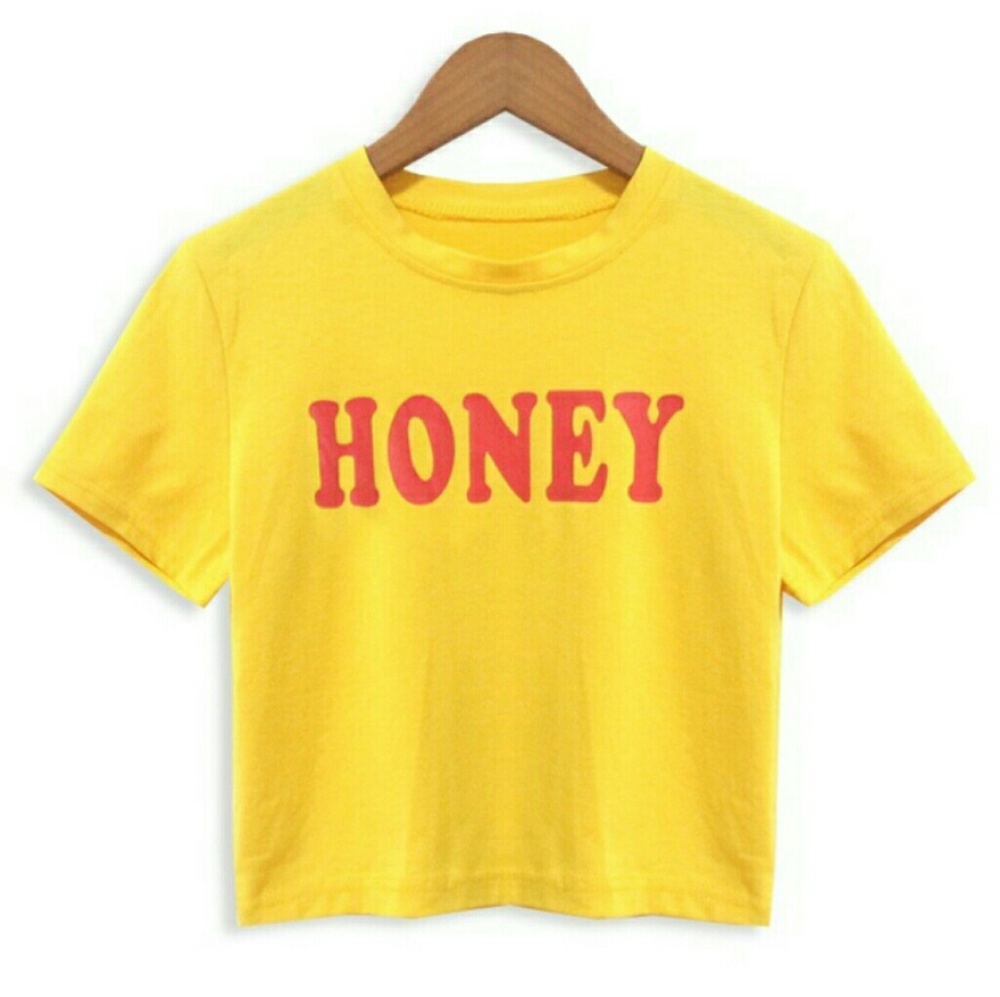 HONEY Crop Top Shirt